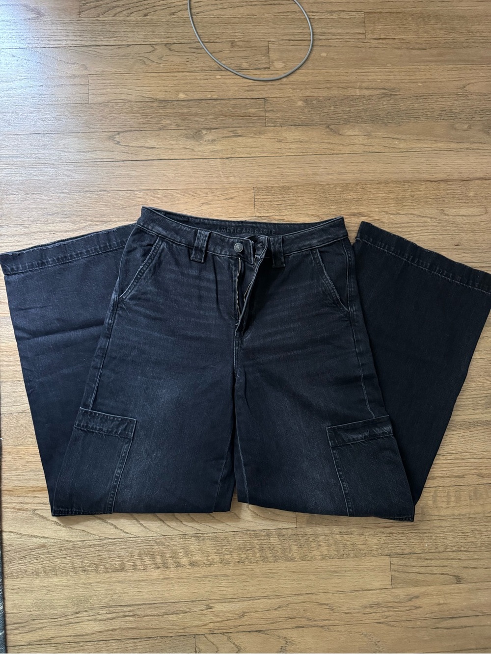Women's Black Cargo Pants